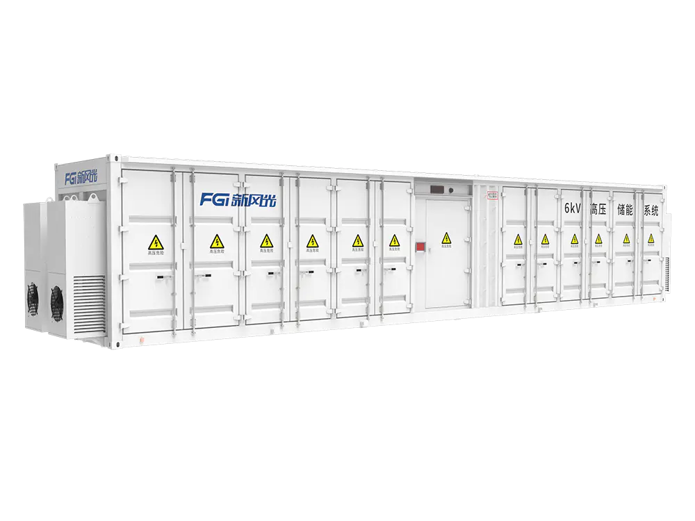 High voltage cascade storage system